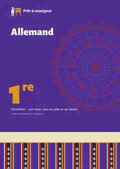 Couverture du manuel Allemand 1re, toutes séries