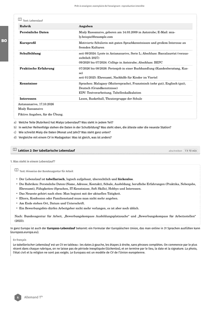 Échantillon Allemand Tle, toutes séries, page 7 sur 10