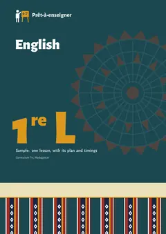 Couverture du manuel Anglais 1re L