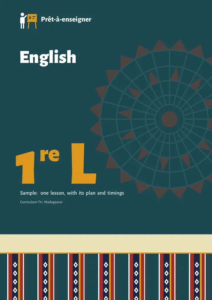 Échantillon Anglais 1re L, page 1 sur 10