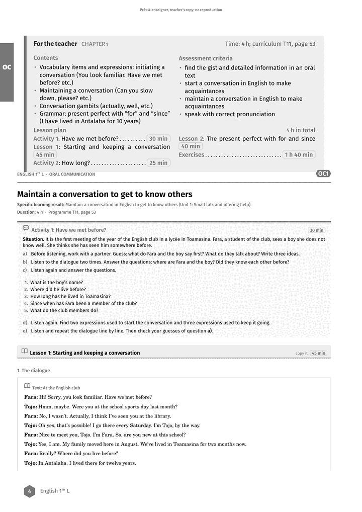 Échantillon Anglais 1re L, page 5 sur 10