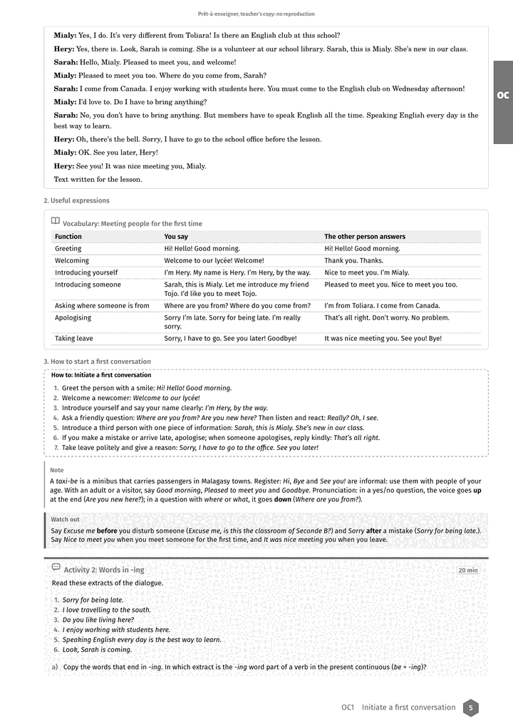 Échantillon Anglais 2de, page 6 sur 10
