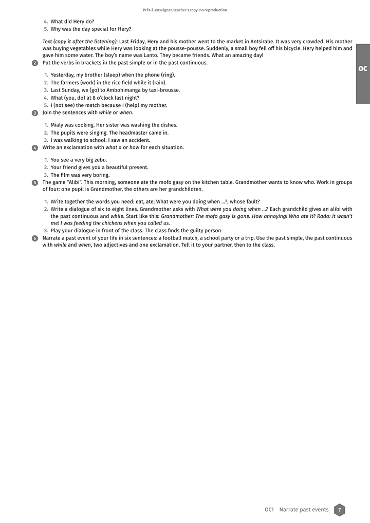 Échantillon Anglais 3e, page 8 sur 10