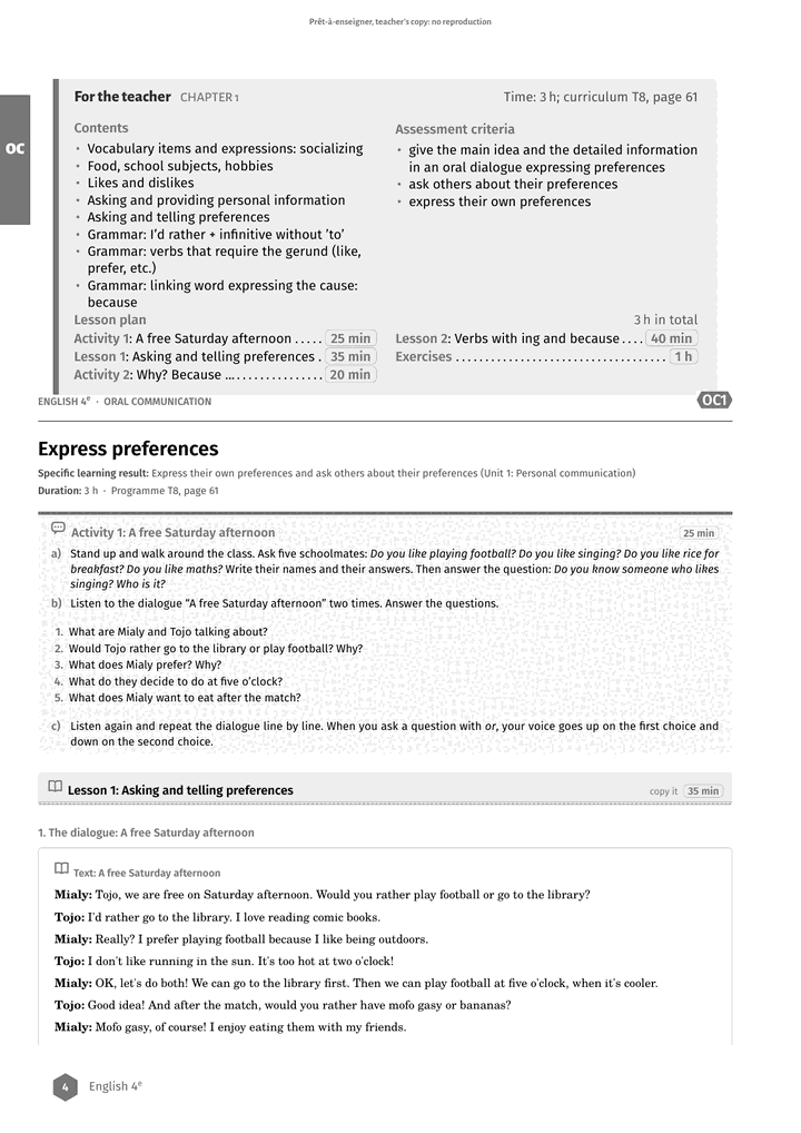 Échantillon Anglais 4e, page 5 sur 8