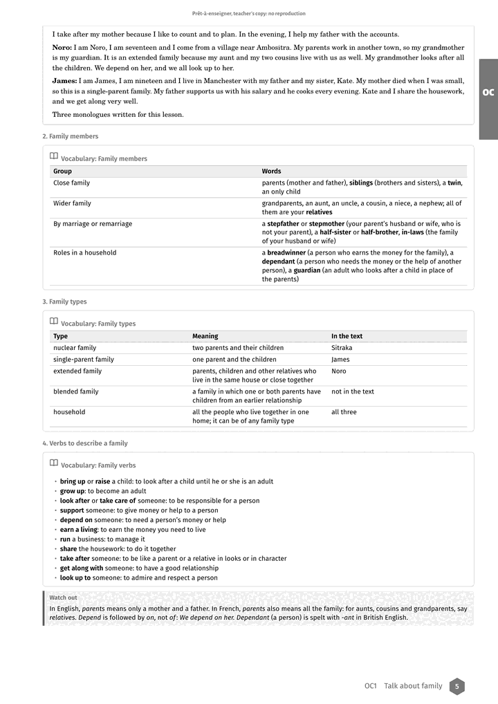 Échantillon Anglais Tle OSE, page 6 sur 10