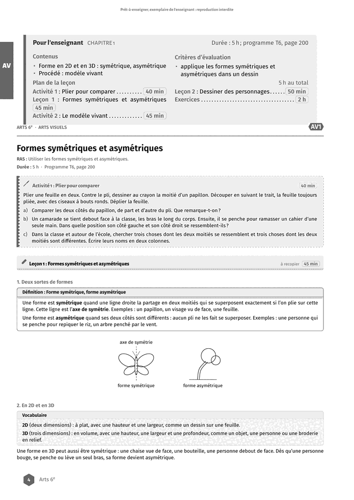 Échantillon Arts 6e, page 5 sur 8