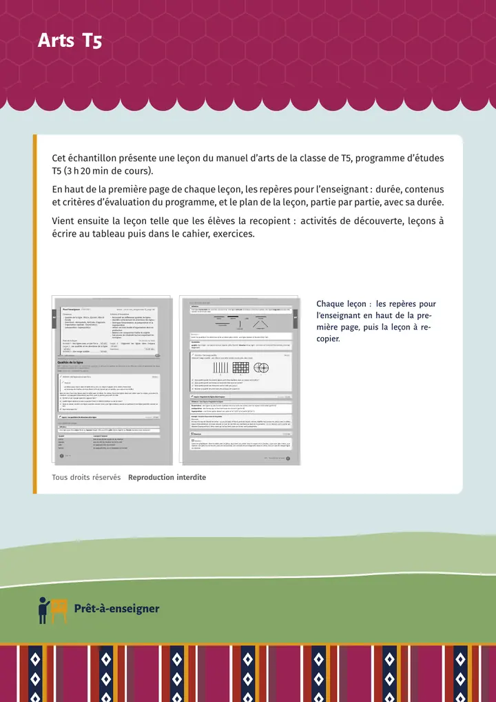 Échantillon Arts T5, page 8 sur 8