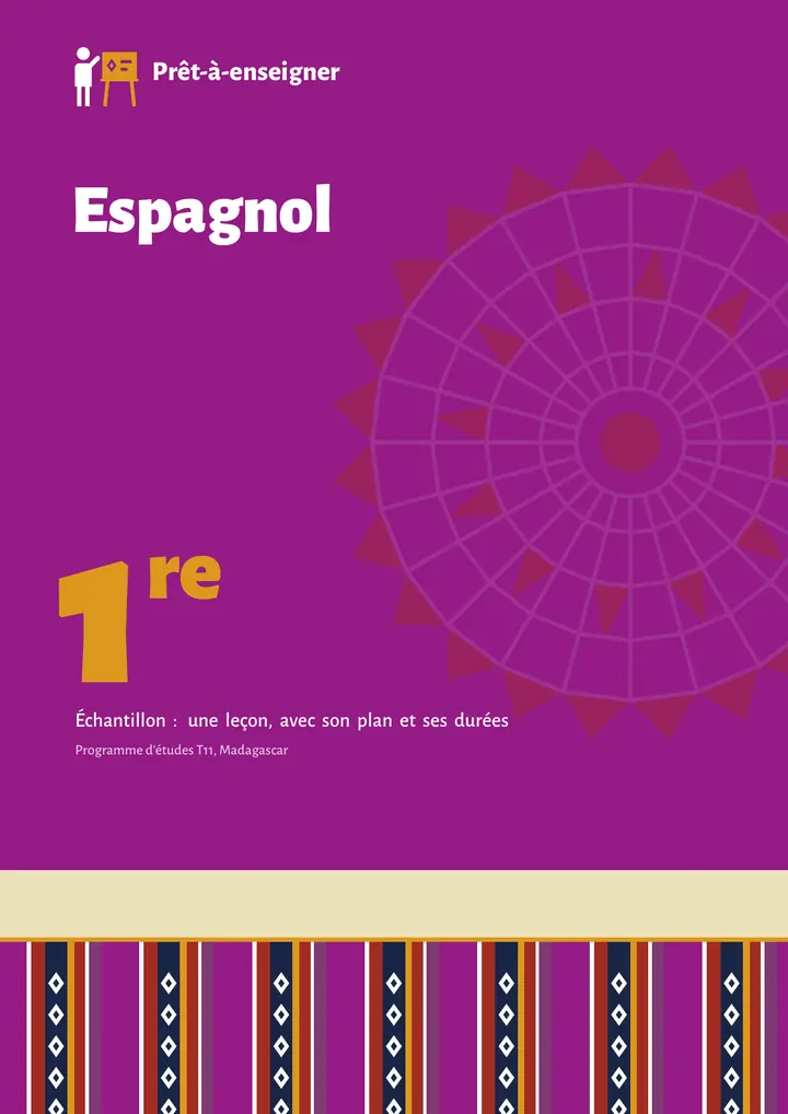 Échantillon Espagnol 1re, toutes séries, page 1 sur 10