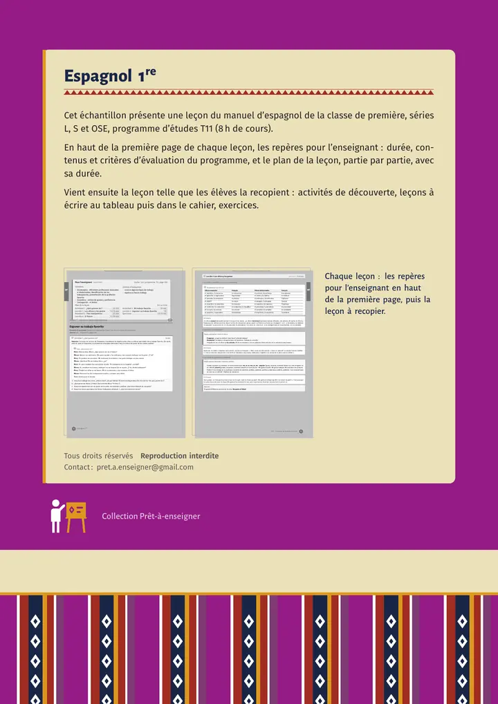 Échantillon Espagnol 1re, toutes séries, page 10 sur 10