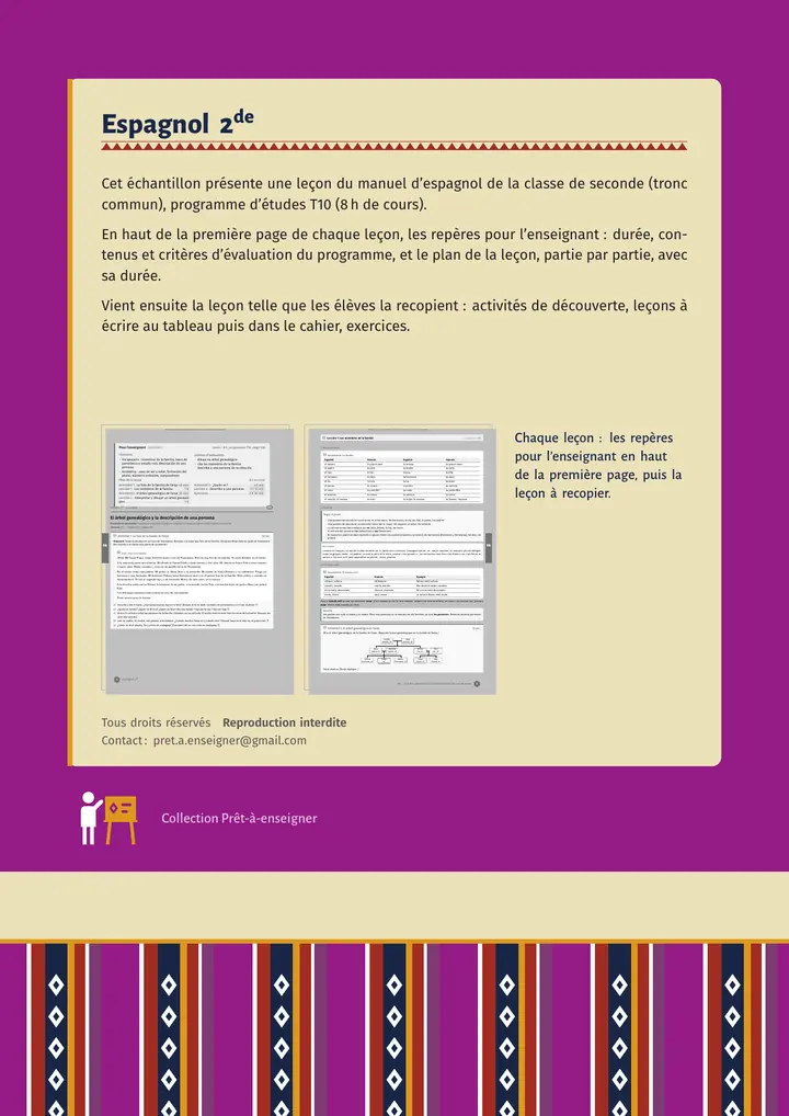 Échantillon Espagnol 2de, page 12 sur 12