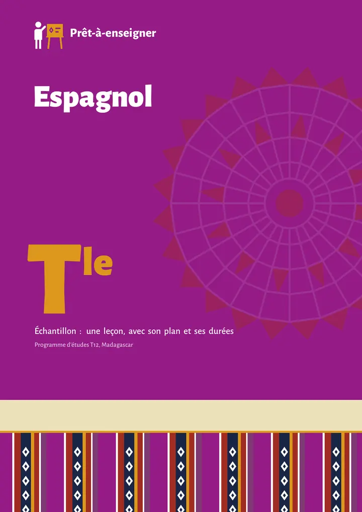 Échantillon Espagnol Tle, toutes séries, page 1 sur 10