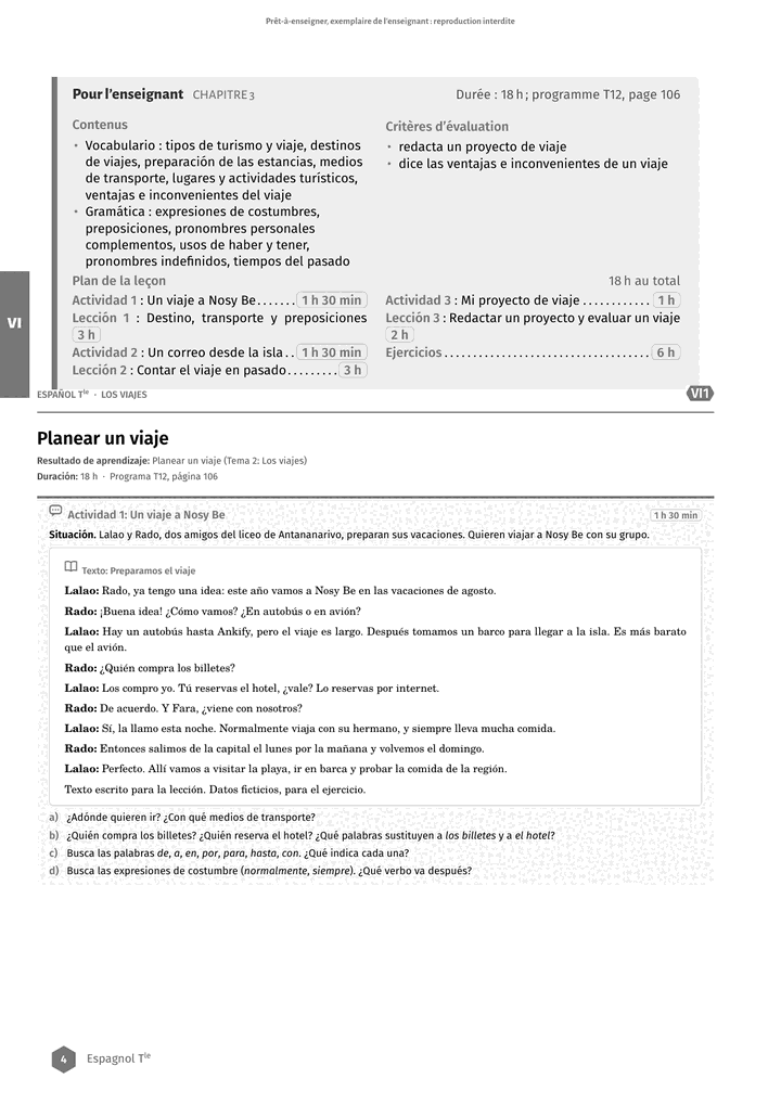 Échantillon Espagnol Tle, toutes séries, page 5 sur 10