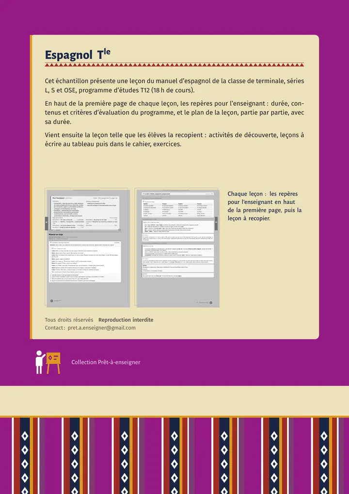 Échantillon Espagnol Tle, toutes séries, page 10 sur 10