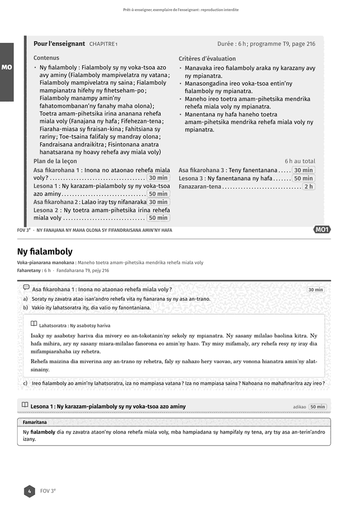 Échantillon FOV 3e, page 5 sur 8