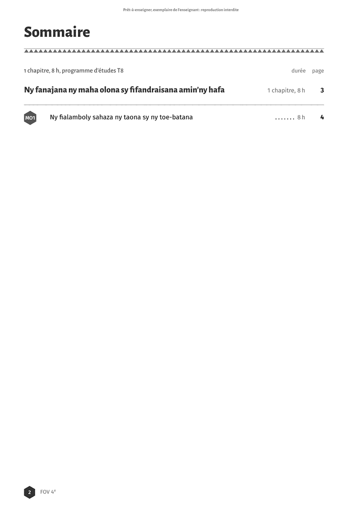 Échantillon FOV 4e, page 3 sur 10