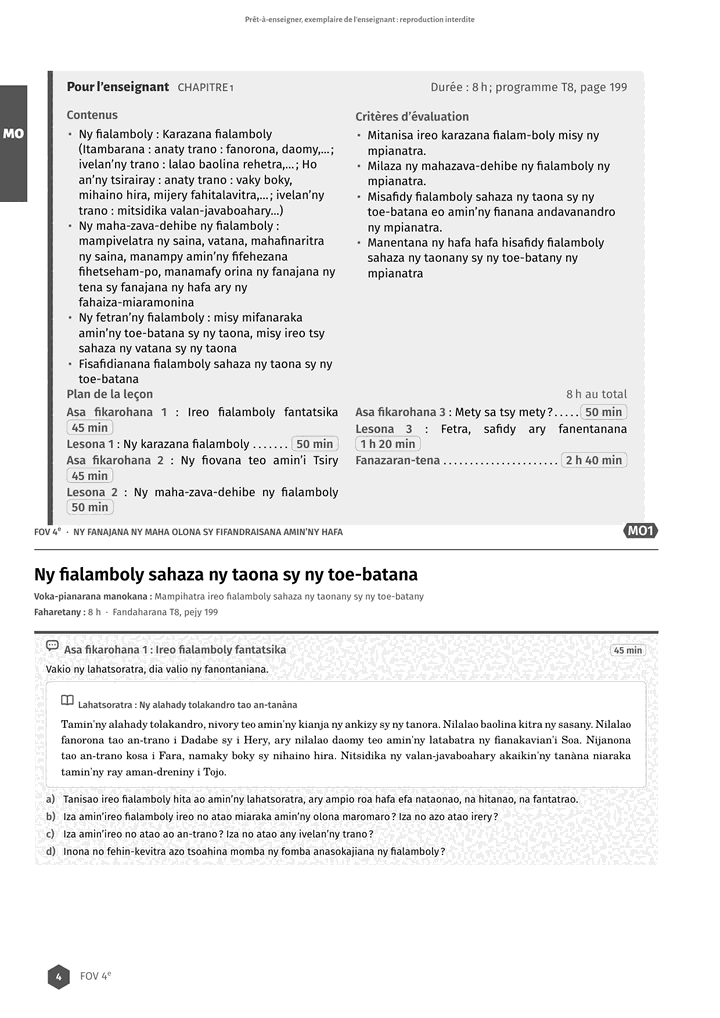 Échantillon FOV 4e, page 5 sur 10