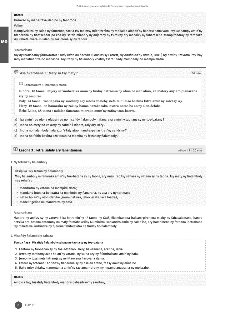 Échantillon FOV 4e, page 7 sur 10