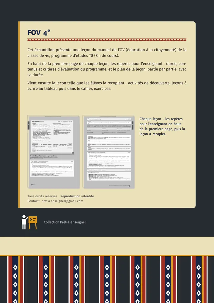 Échantillon FOV 4e, page 10 sur 10