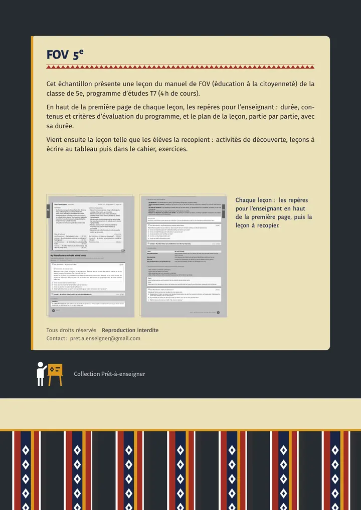 Échantillon FOV 5e, page 8 sur 8