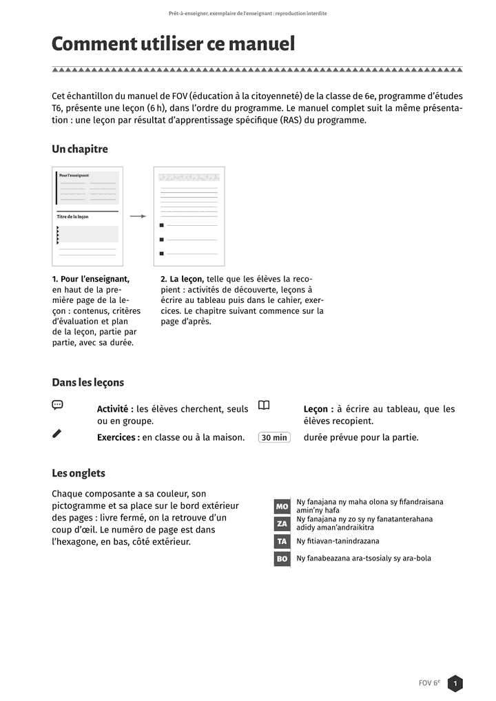 Échantillon FOV 6e, page 2 sur 10
