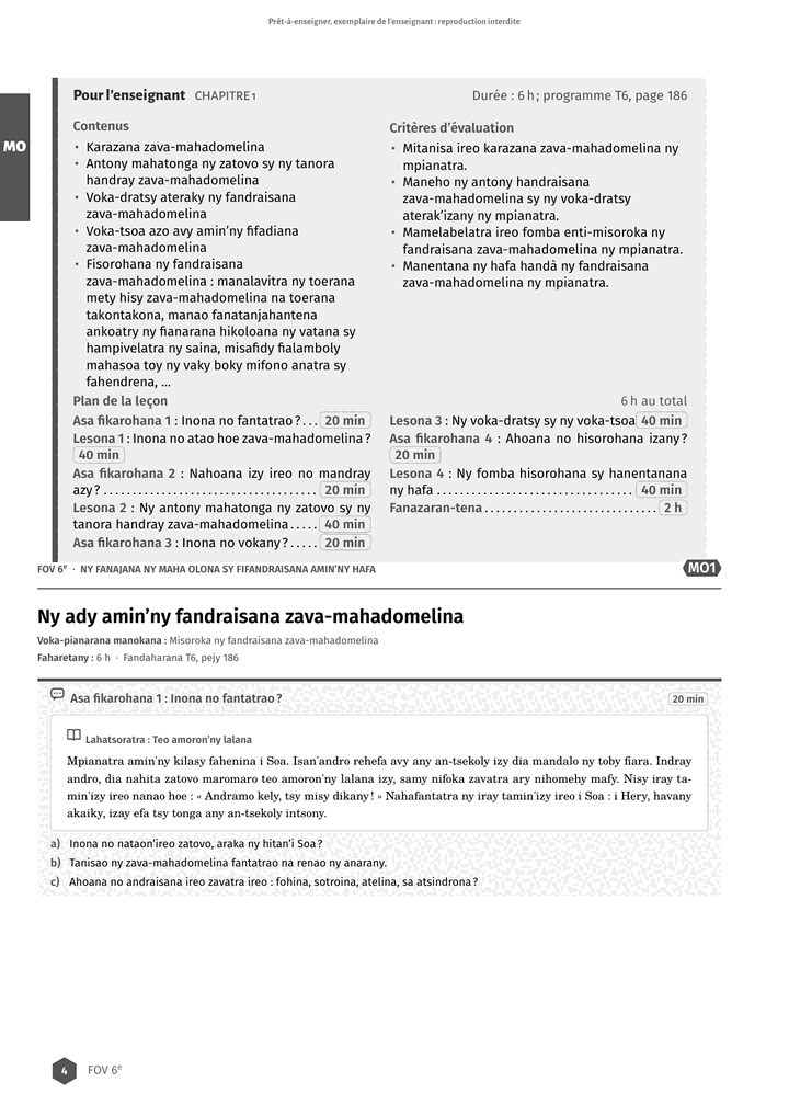 Échantillon FOV 6e, page 5 sur 10