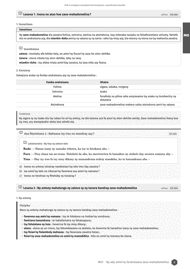 Échantillon FOV 6e, page 6 sur 10
