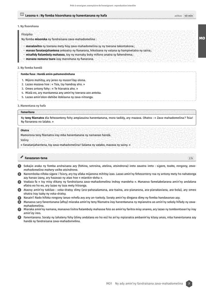 Échantillon FOV 6e, page 8 sur 10