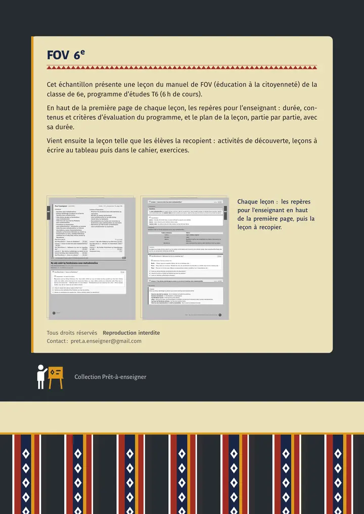 Échantillon FOV 6e, page 10 sur 10
