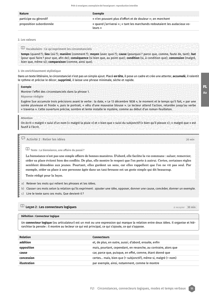 Échantillon Français 1re L, page 12 sur 16