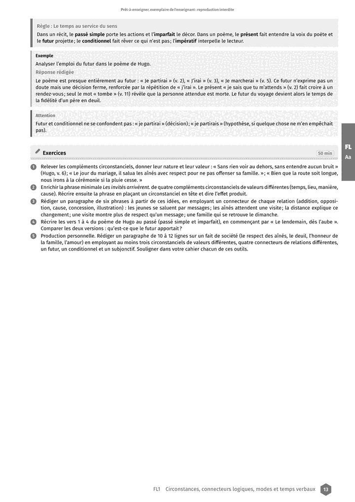 Échantillon Français 1re L, page 14 sur 16