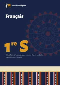Couverture du manuel Français 1re S