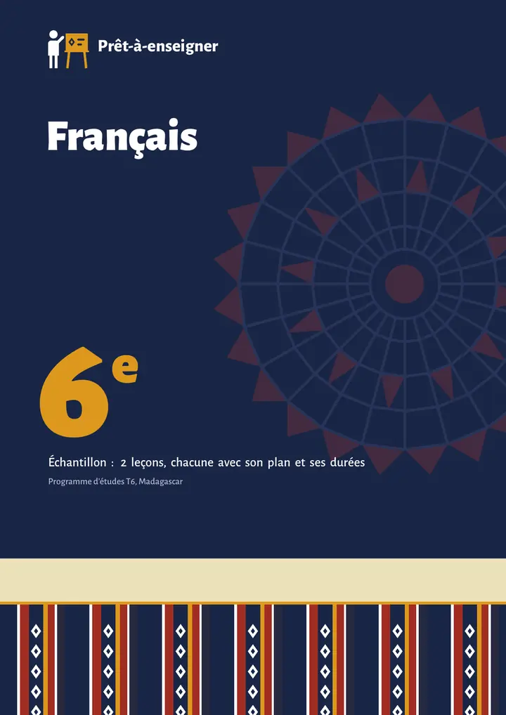 Santionany Frantsay 6e, pejy 1 amin'ny 10
