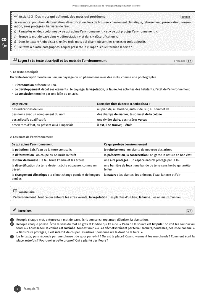 Échantillon Français T5, page 7 sur 10
