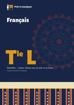 Couverture du manuel Français Tle L