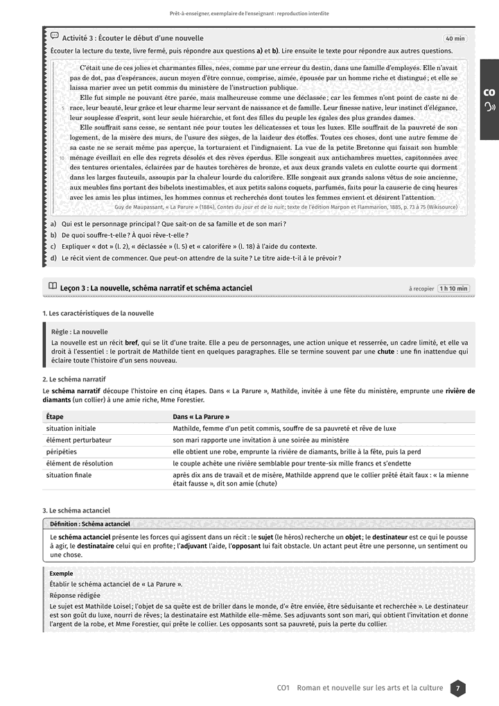 Échantillon Français Tle L, page 8 sur 14