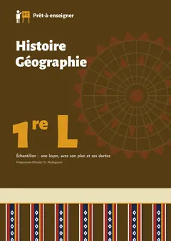 Couverture du manuel Histoire-Géographie 1re L
