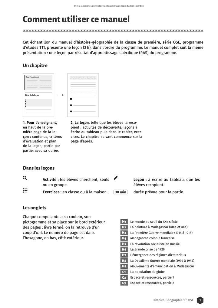 Échantillon Histoire-Géographie 1re OSE, page 2 sur 8