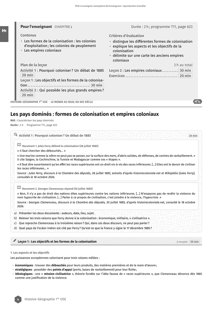 Échantillon Histoire-Géographie 1re OSE, page 5 sur 8