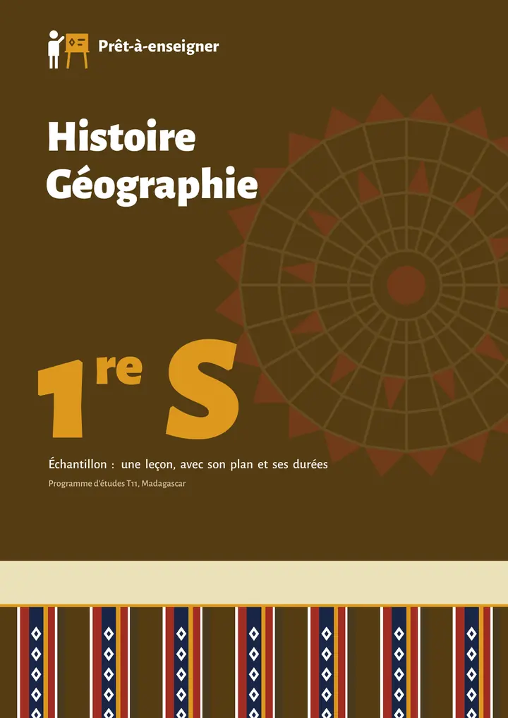 Échantillon Histoire-Géographie 1re S, page 1 sur 8