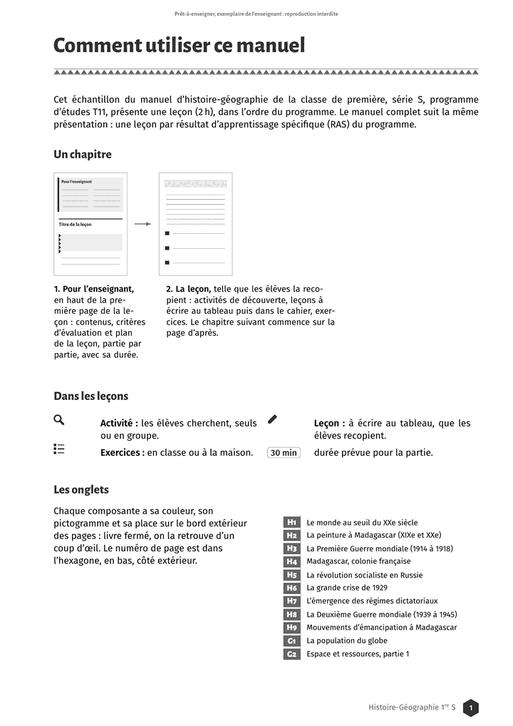Échantillon Histoire-Géographie 1re S, page 2 sur 8