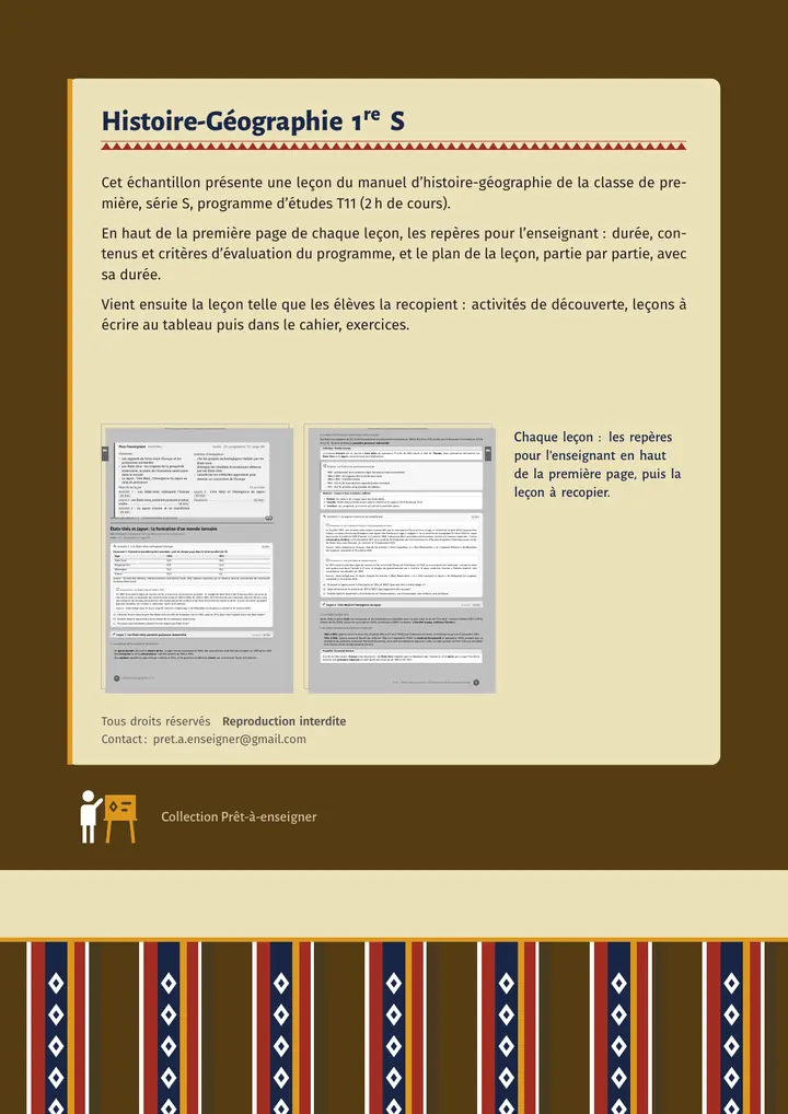 Échantillon Histoire-Géographie 1re S, page 8 sur 8