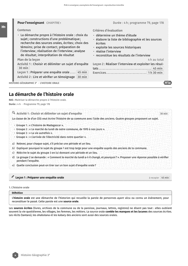 Échantillon Histoire-Géographie 3e, page 5 sur 10