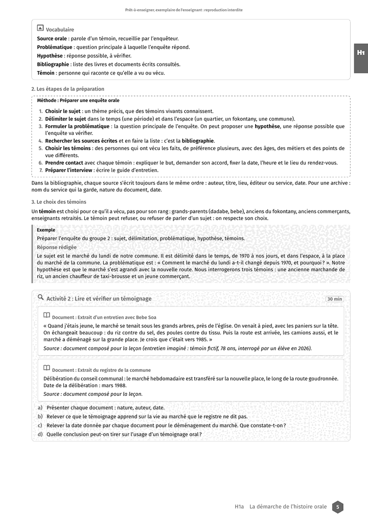 Échantillon Histoire-Géographie 3e, page 6 sur 10