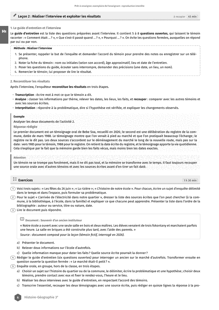 Échantillon Histoire-Géographie 3e, page 7 sur 10