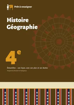 Couverture du manuel Histoire-Géographie 4e