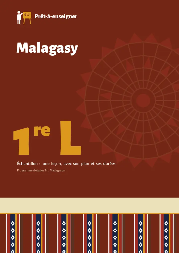 Santionany Malagasy 1re L, pejy 1 amin'ny 10