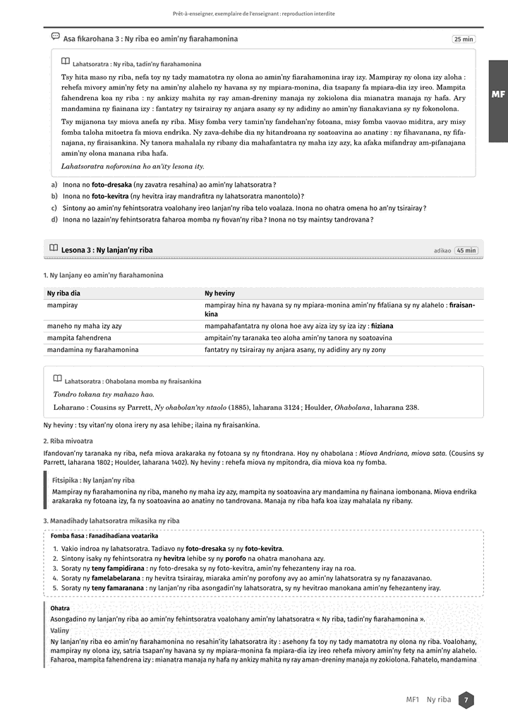 Échantillon Malagasy 2de, page 8 sur 10