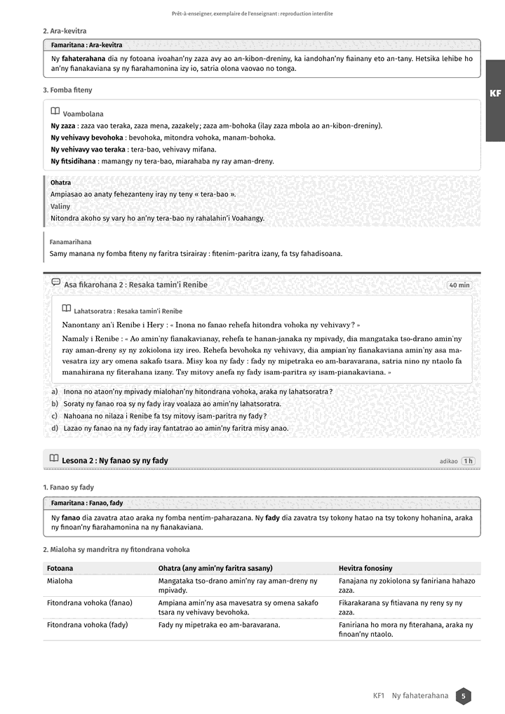 Échantillon Malagasy 4e, page 6 sur 10