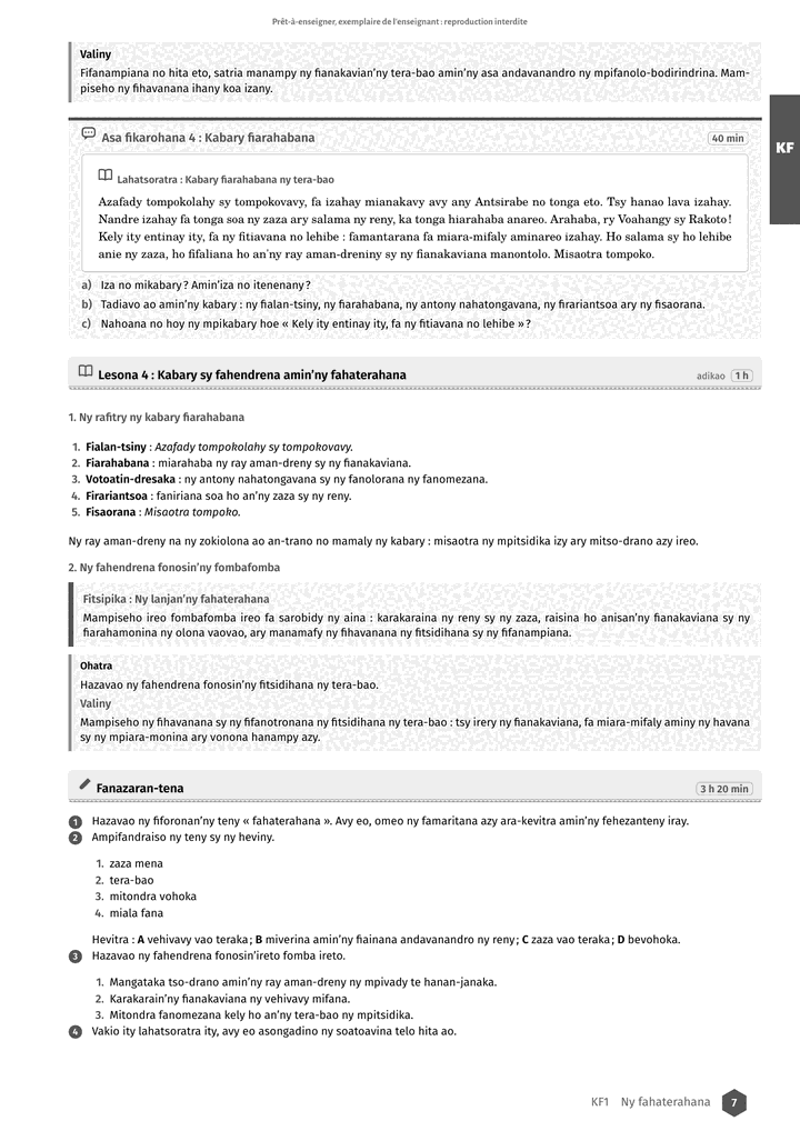 Échantillon Malagasy 4e, page 8 sur 10
