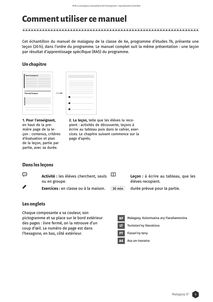 Échantillon Malagasy 6e, page 2 sur 10